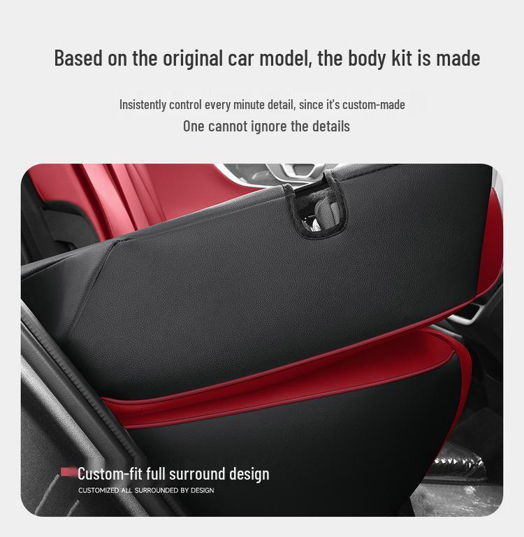 Breathable Perforated Leather Seat Cover for 2023-2026 Chery Tiggo 7 PLUS