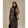 Demana Wollmischung Tweed-Blazer für Damen
