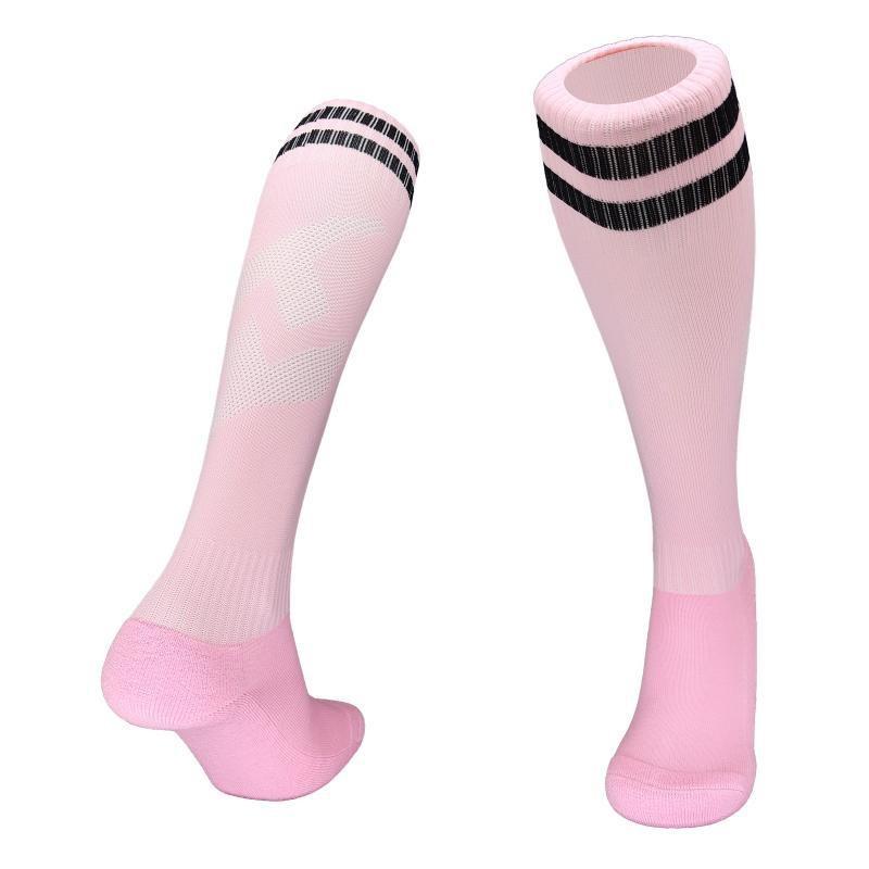 Over-knee Football Socks Men's and Women's Stockings Towel Bottom Sweat-absorbing Non-slip Sports Socks Children's Adult Breathable Thickened Socks