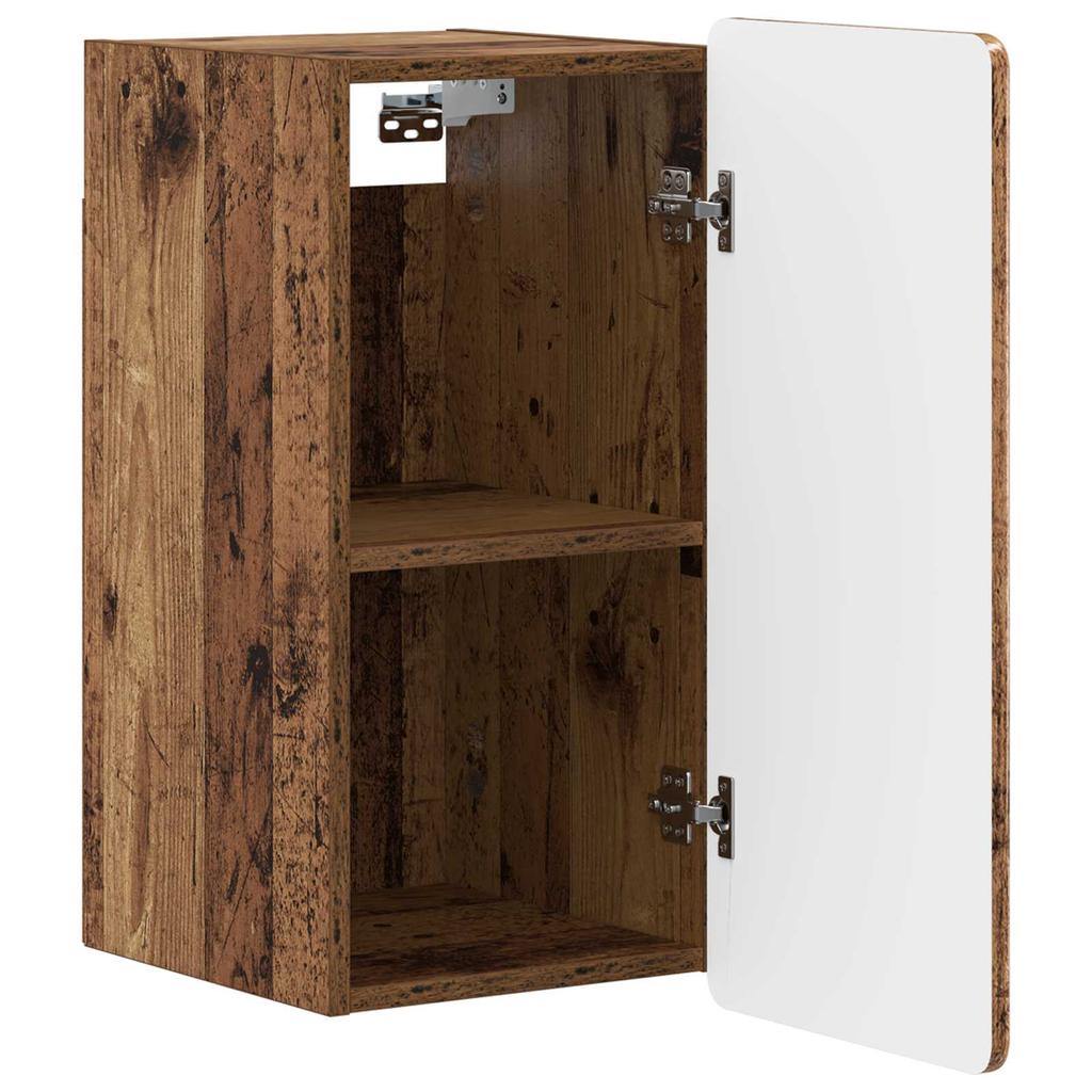 Bathroom Wall Cabinet ZWOLLE Reclaimed Wood 30 X 31 X 63 Cm