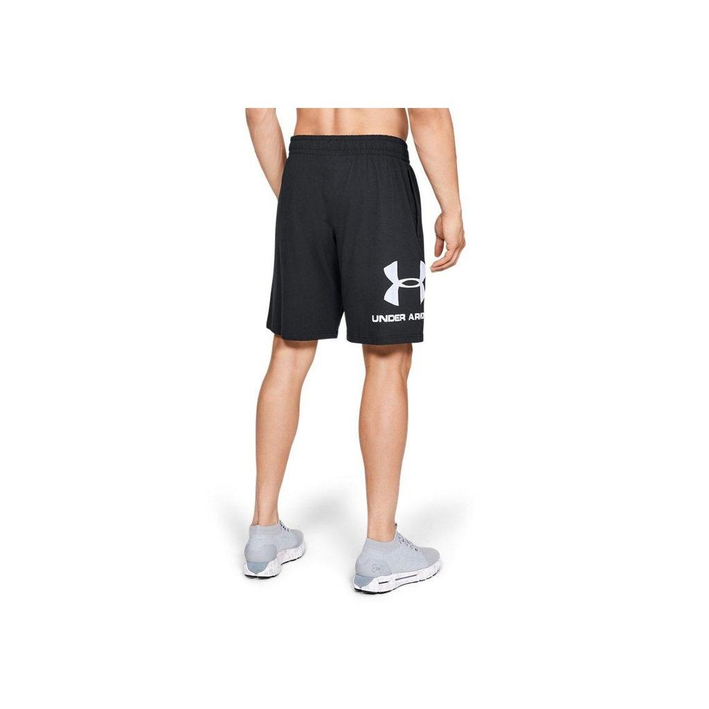 Under Armour Fitness Training Knit Shorts Men Shorts Black 1329300-001