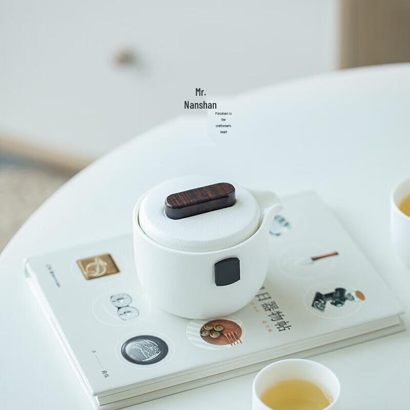 Nanshan Sir Black Pottery Travel Tea Set