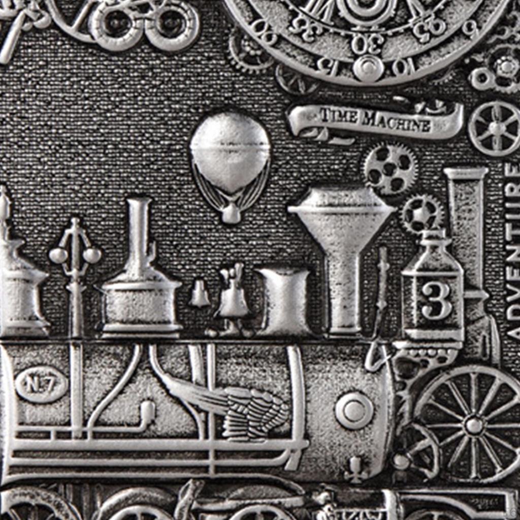 Embossed Locomotive Image Writing Notebook A5 Journal Sketchbook for Writers and Travelers