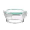 ZISIZ Transparent Glass Food Storage Container Set