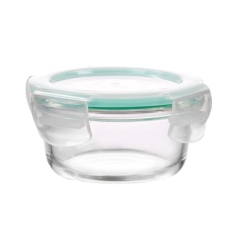 ZISIZ Transparent Glass Food Storage Container Set