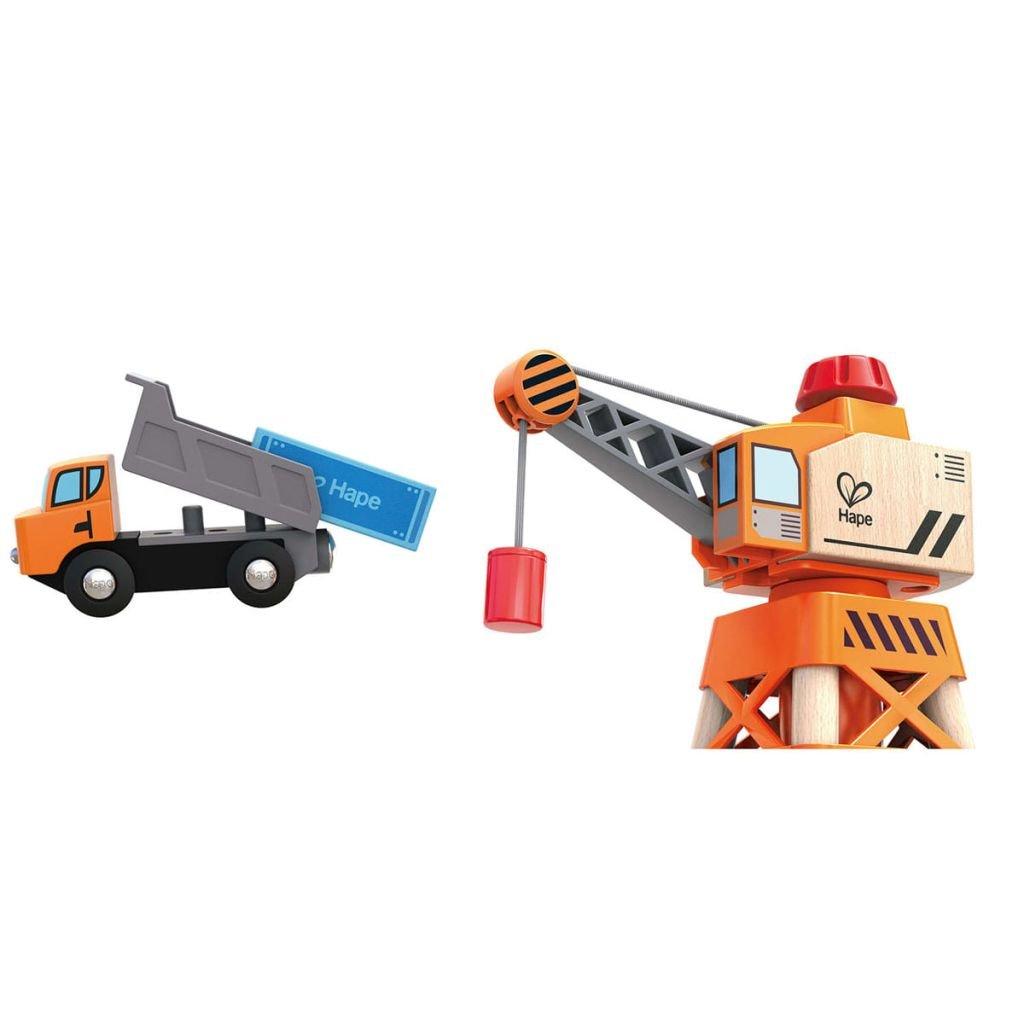 Hape Large Crane Set E3715