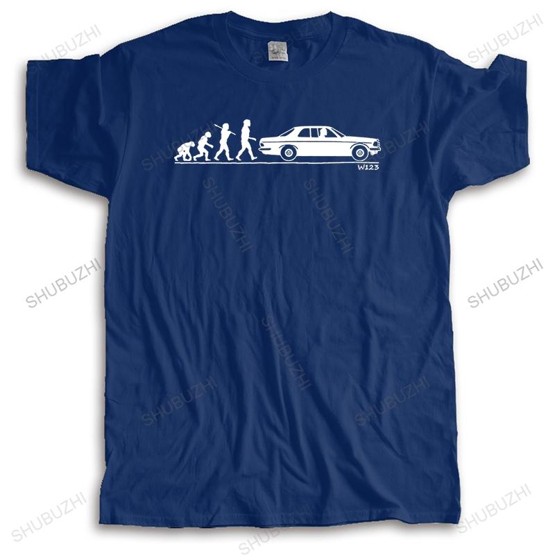 

Men Tee Shirt Fashion Sale 100 Cotton T Shirt Classic W123 Coupe Evolution Car Auto TShirt create A Shirt men summer gift S