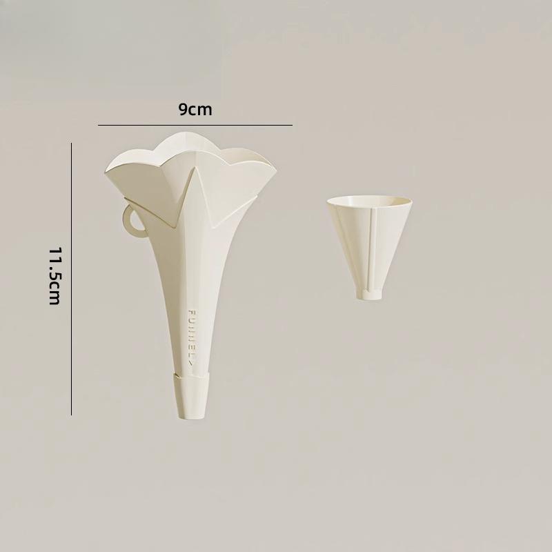 

Складная мини-воронка большого диаметраКухонная утварь Силиконовая воронка Бытовая воронка для розлива жидкостей Масляная воронка Масленка бежевый
