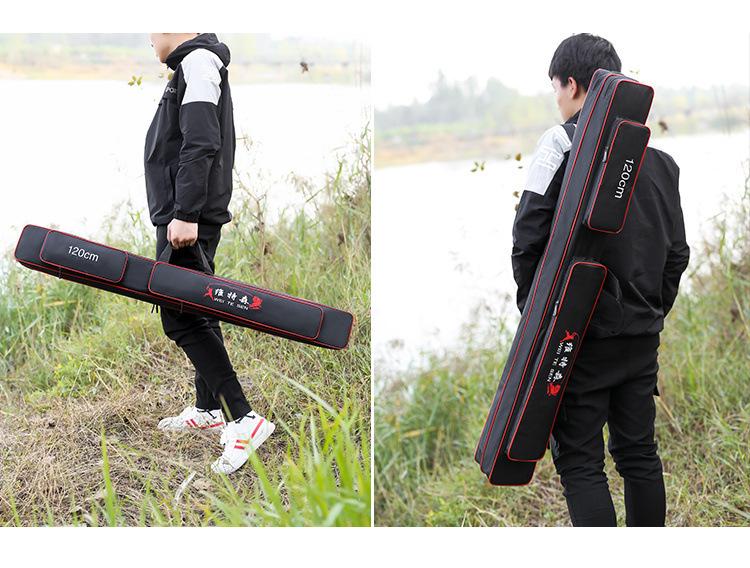 Multifunctional Waterproof Fishing Tackle Backpack and Rod Bag