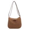 Women Fashion Summer Straw Crossbody Bag Beach Holiday Shopping Woven Shoulder Handbag Messenger Purses for Women Bags