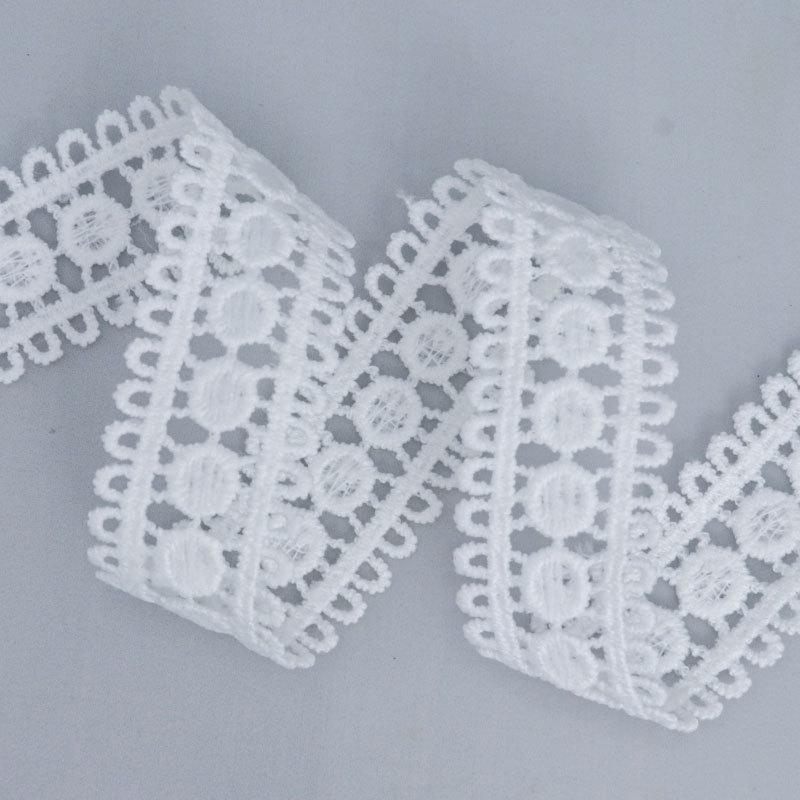 

Многоцветная ажурная кружевная вышивка, водорастворимое кружево, ручная работа, флаг для стола, занавеска для дивана, аксессуары для украшения одежды, кружевные поделки, изготовление лент 2cm*15 yards