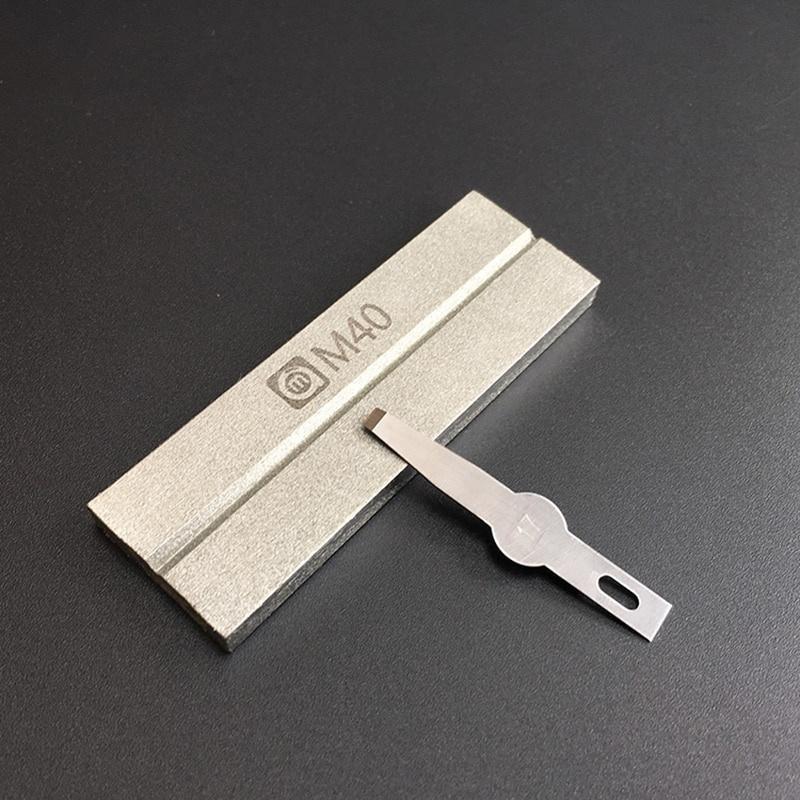 Multi-function Grindstone Tweezers Corrector Repair Tools for Tweezer Soldering Iron Tips Knife Pointed Head Correction.