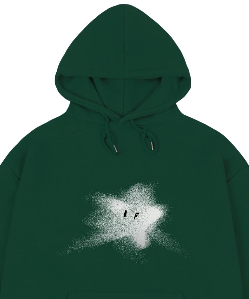 [Unisex] Blue Star Hoodie_Green