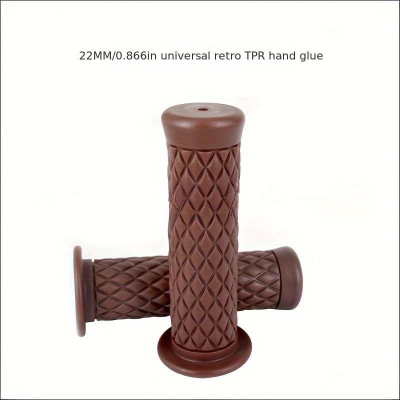 

Мотоциклетная лента для ручек руля в ретро-стиле для мотоциклов, прочные силиконовые сменные мотоциклетные аксессуары, удобная лента для ручек