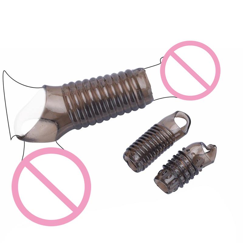 Sleeve for penis Delay loop Cock sex toys for men Delayed penis rings Erotic products Dildo with ejaculation toys for adults 18+