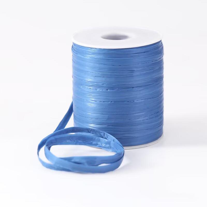 120m/roll Polyester Fiber Thread For Knitting Crocheting Multicolor Grass Thread Sunhat Beach Bag 50g