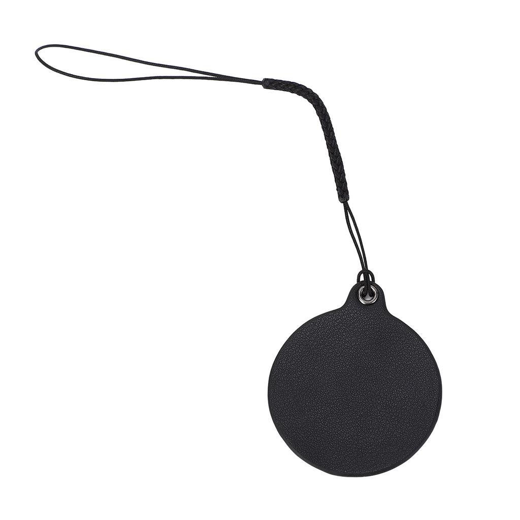 Objektivschutzkappe für EVO Print Kamera, Objektivabdeckung aus echtem Leder mit Trageseil, 4,7 cm Durchmesser