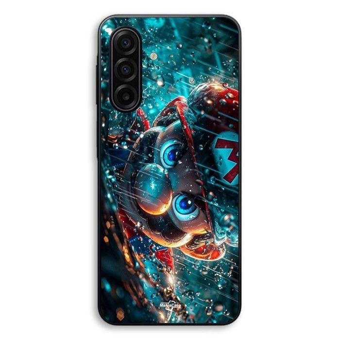Coque Pour Samsung Galaxy A57 Super Mario Fan art Maniacase noir