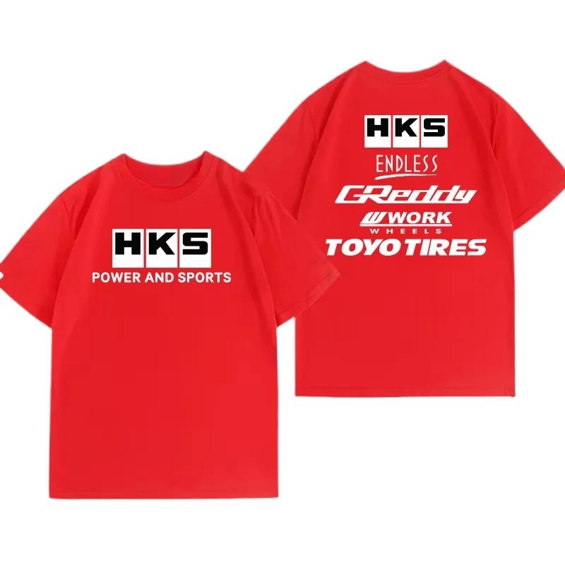 2026 Unisex Fashion Cool Tshirt Japan Jdm Modified Car Hks Endless Tshirt Unisex Unisex Vintage Casual Print Causaltshirt Top
