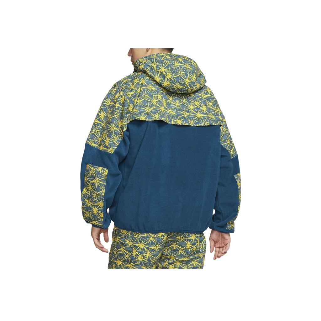 Nike ACG Series Color-Block Spliced Half-Zip Fleece Pullover Hoodie Men Hoodie Travel-Yellow CK3107-432
