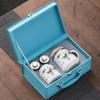 Creative aesthetic ceramic cups, tea sets, high-end office cup gift sets for commercial banks, enterprises, and company holidays and annual parties