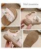 Korean Style Princess Shoes for Little Girls - 2026 Summer Lace Trim Sandals with Soft Sole