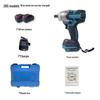 Makita Style Brushless Lithium-Ion Impact Wrench Set for Scaffolding Workers - Models DTW285, DTW300, DTW004
