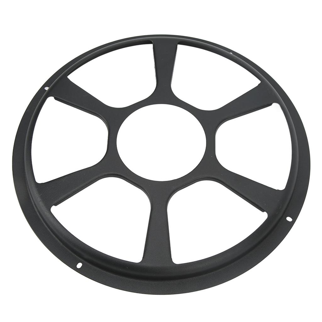 Car   Spker Cover Protector Door Loudspker Trim Sub Woofer Decorative Grill Black