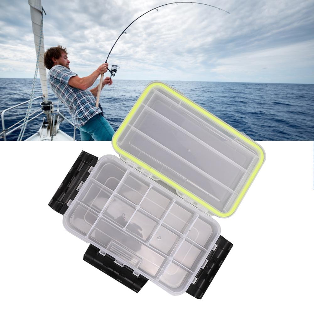 With Movable Dividers Lure Storage Box 27*17*5.3cm Fishing Organizer Box  Lure Storage
