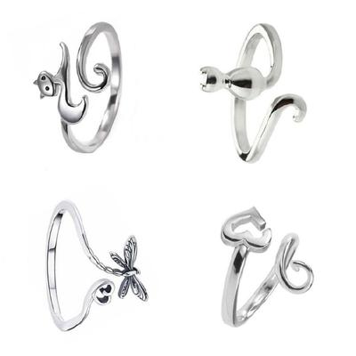 Metal Crochet Rings Alloy Crochet Tension Rings Accessory for Knitting Lovers