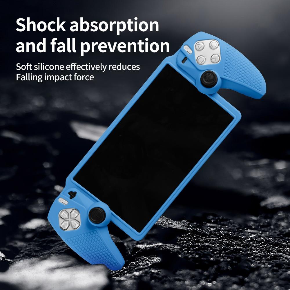 Silicone Protection Skin for PS5 Portal Handheld Game Console Cover Non-Slip for PS Game Console For Sony PlayStation PS5 Portal