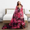 Warm Throw Blanket Travel Office Liv Morgan Blanket  Flannel Bedspread For Couch Chair Fashion Sofa Bed Cover