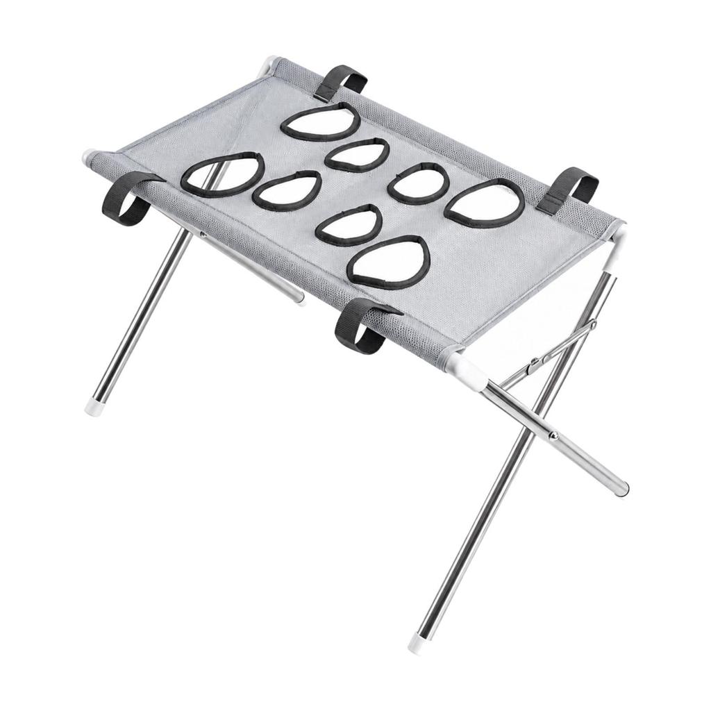 Bathing Restraint Stand Foldable Quick Draining Grooming Station for Pet Owners