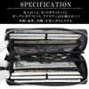 Genuine black elephant leather wallet for men and women, made from a single piece of genuine elephant leather. Features a round zipper closure, coin