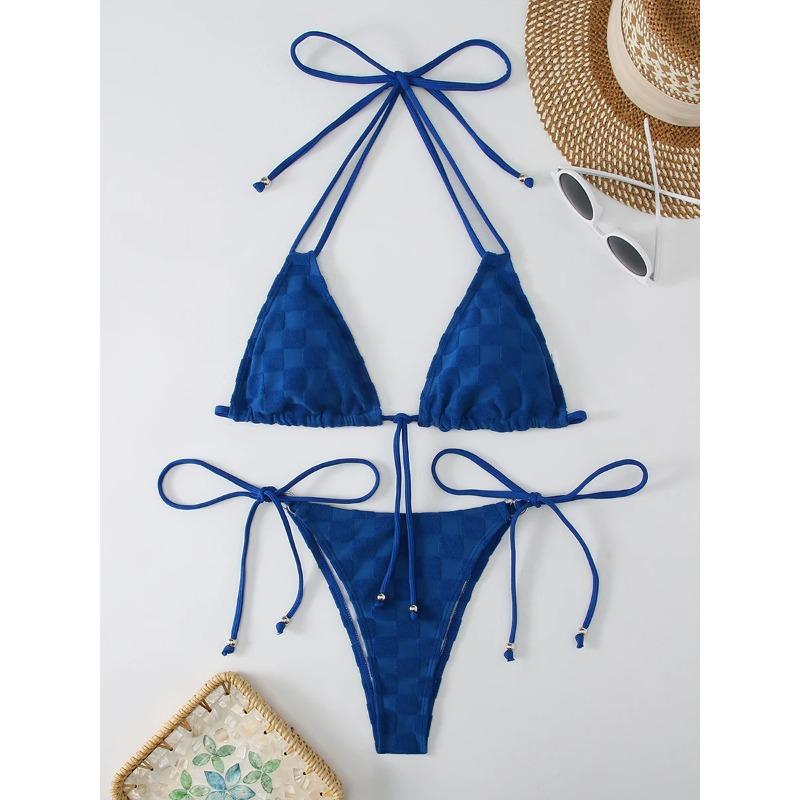 Sexy Triangle Bikini Women's Swimsuit 2026 Swimwear Micro Thong Bikinis Sets Trend Two-piece Bathing Suit for Female Beach Wear