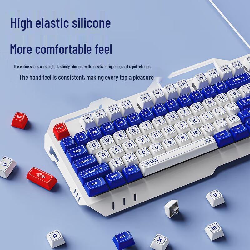 EWEADN GX90 Wired Gaming Membrane Keyboard