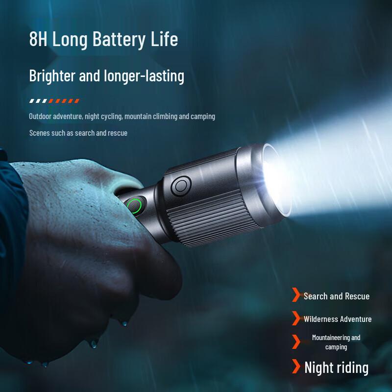 Philips Rechargeable Zoom LED Flashlight