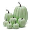 7 Pcs Pumpkin Model Artificial Crafts Fall Thanksgiving Party Decoration Halloween Pumpkin Set
