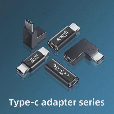 Fast Charging Type-C 3.1 Male To Female USB Adapter with Audio, Video, and OTG Support, 10GB Full Function Adapter.