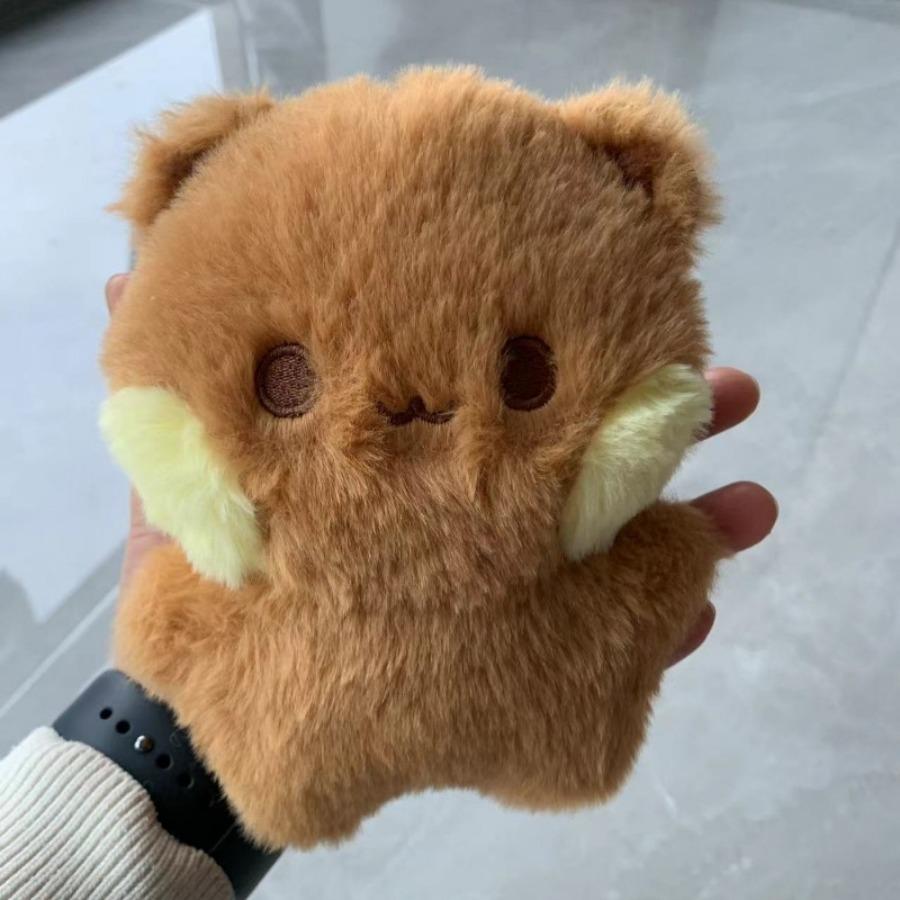 Мягкие плюшевые игрушки Kawaii Bubu Dudu, меховая панда, плюшевая игрушка с выразительной текстурой, милые мультяшные плюшевые игрушки для дома, дивана, автомобиля. 16cm little cute