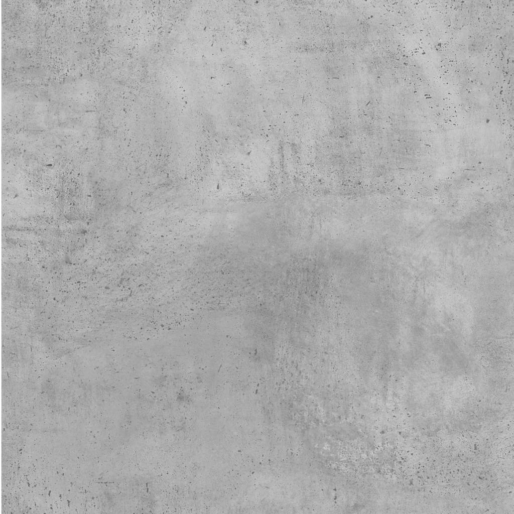 Nightstand Concrete Grey 40 X 35 X 70 Cm Particleboard