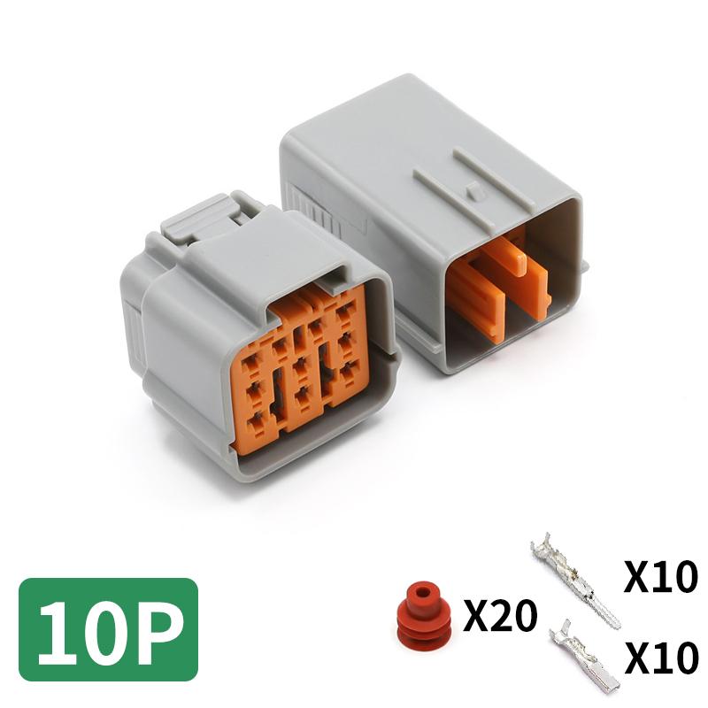 5/10/100 sets 6195-0003 Sumitomo DL type 2Pautomotive waterproof connector fog lamp plug connector male female terminal sheath