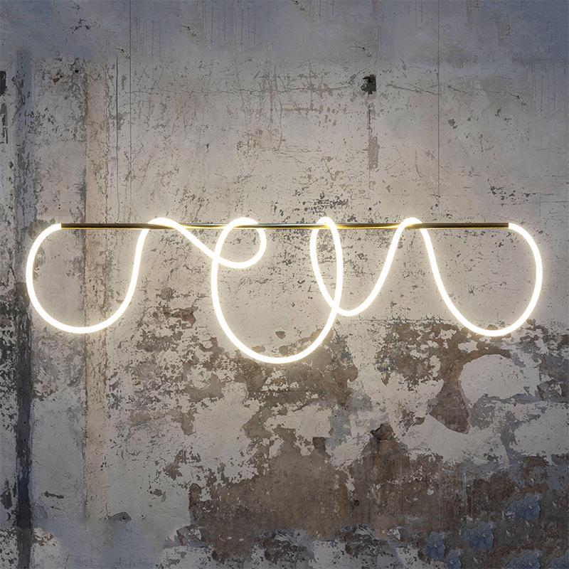 Minimalist Silicone Hose Pendant Light for Dining Table or Bar