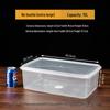 Contenant de stockage alimentaire transparent ZISIZ