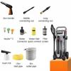 220V-230V 150Bar High Pressure Washer For Parkside Pressure Sprayer Car Washing Machine 3800W Cleaner Pump Foam Generator Sink Accessories