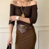 1pc Belt for Women Brown Belt for Women,Brown Wide Belt,Retro Cinched Waist Slimmer Figure,Paired with A Skirt,Jeans Accessories