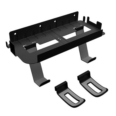 Suport pentru consola de jocuri Suport montat pe perete Suport de depozitare Suport pentru accesorii pentru jocuri cu kit de șuruburi Negru