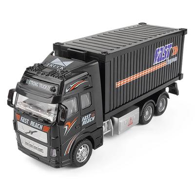 1/32 Simulace kontejnerového nákladního vozu setrvačné dopravní vozidlo technické vozidlo dětské autíčko pro chlapce velké nákladní auto s natahováním