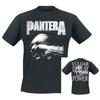 Klasyczna Koszulka Pantera Męska Damska Metalowy Zespół Rockowy Graficzna Koszulka 100% Bawełna Letnia Streetwear Top