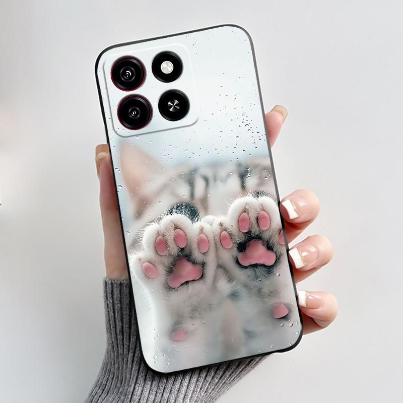 For ZTE Blade A35 Case Cute Cool Fashion Silicone Soft TPU Cover For ZTE Blade A55 Cases Blade A35 Back Cover Shockproof Bumper